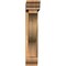 Ekena Millwork Funston Traditional Smooth Bracket w/ Offset Brace, Western Red Cedar, 5 1/2"W x 24"D x 28"H BKT0604X24X28FST01SWR - alternate 4